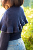 Navy Cape Cardigan